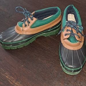 Vintage kiks duck rain shoes